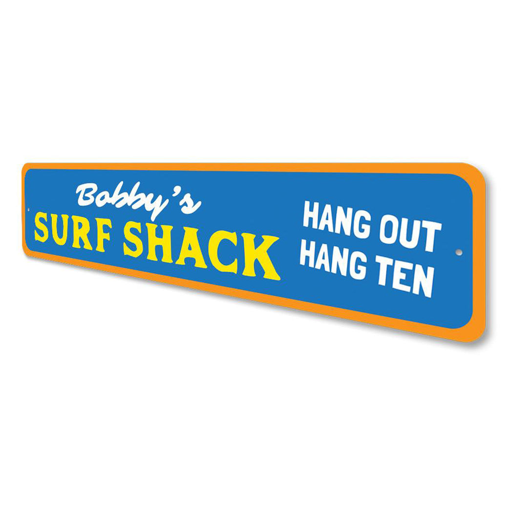Hang Out Hang Ten Sign