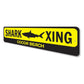 Shark Crossing Sign