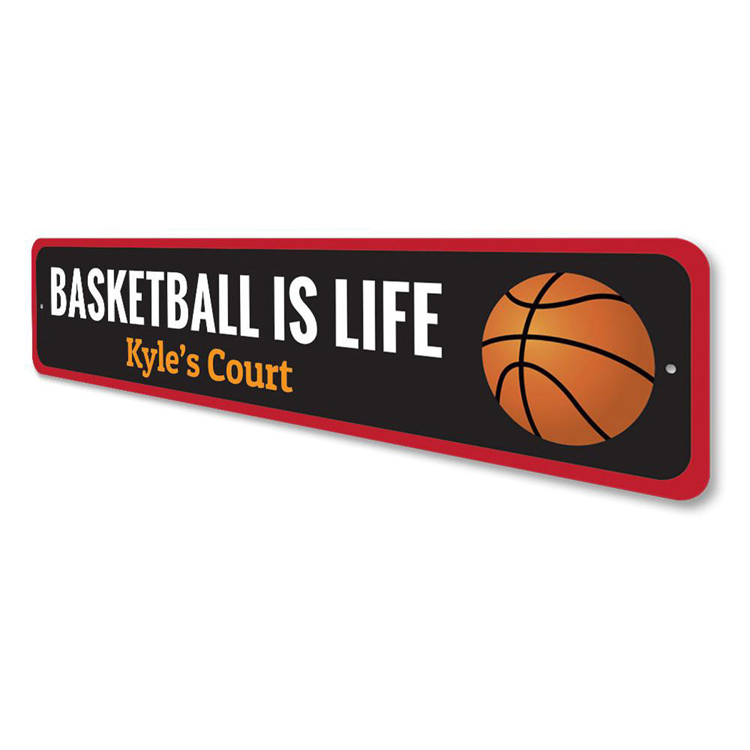 Basketball is Life Sign