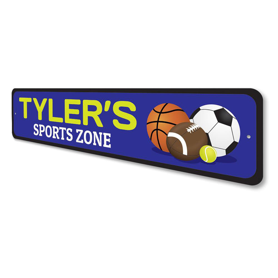 Sports Zone Sign