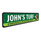 Football Players Only Turf Sign