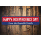 Happy Independence Day Sign