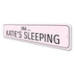 Sleeping Baby Sign