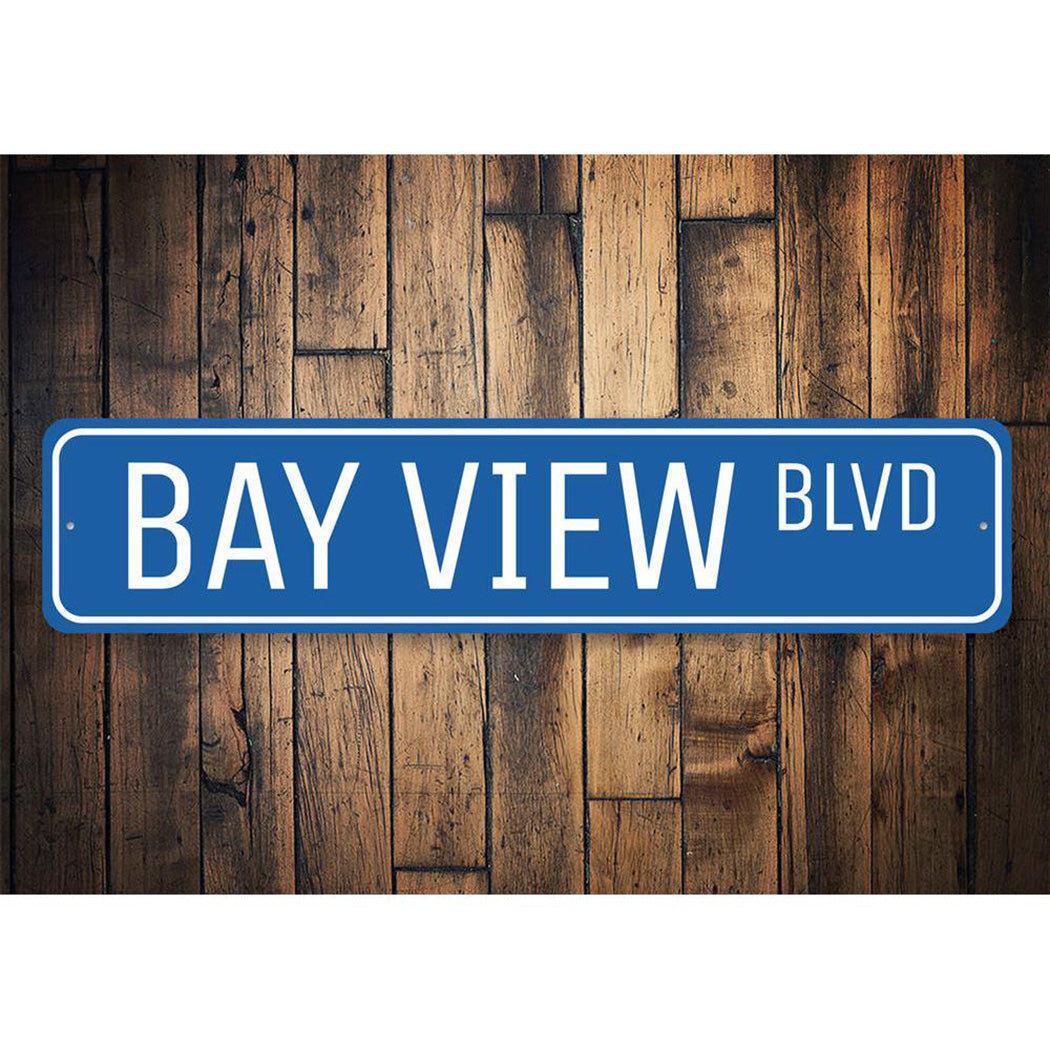 Bay View Blvd Sign