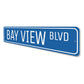 Bay View Blvd Sign