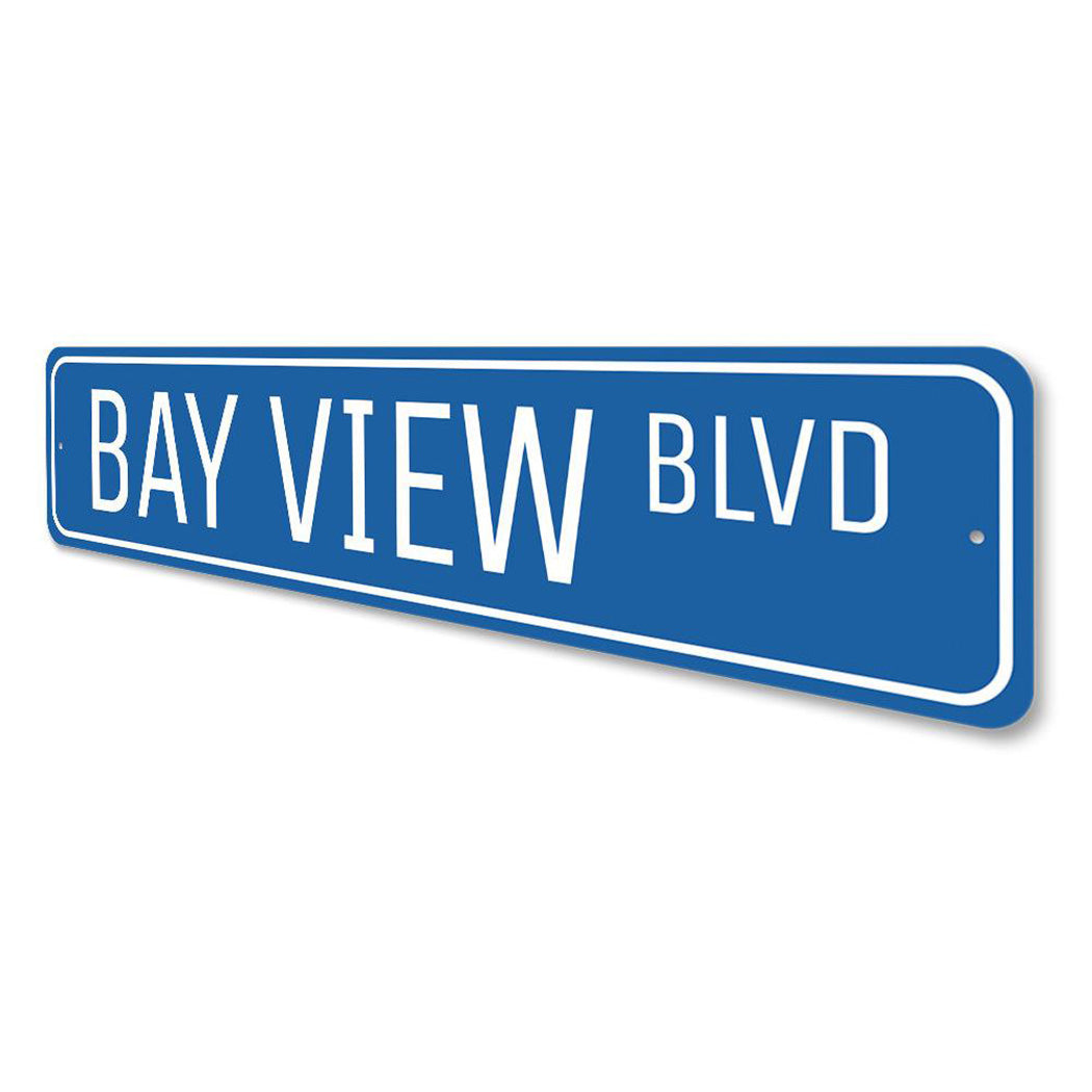 Bay View Blvd Sign