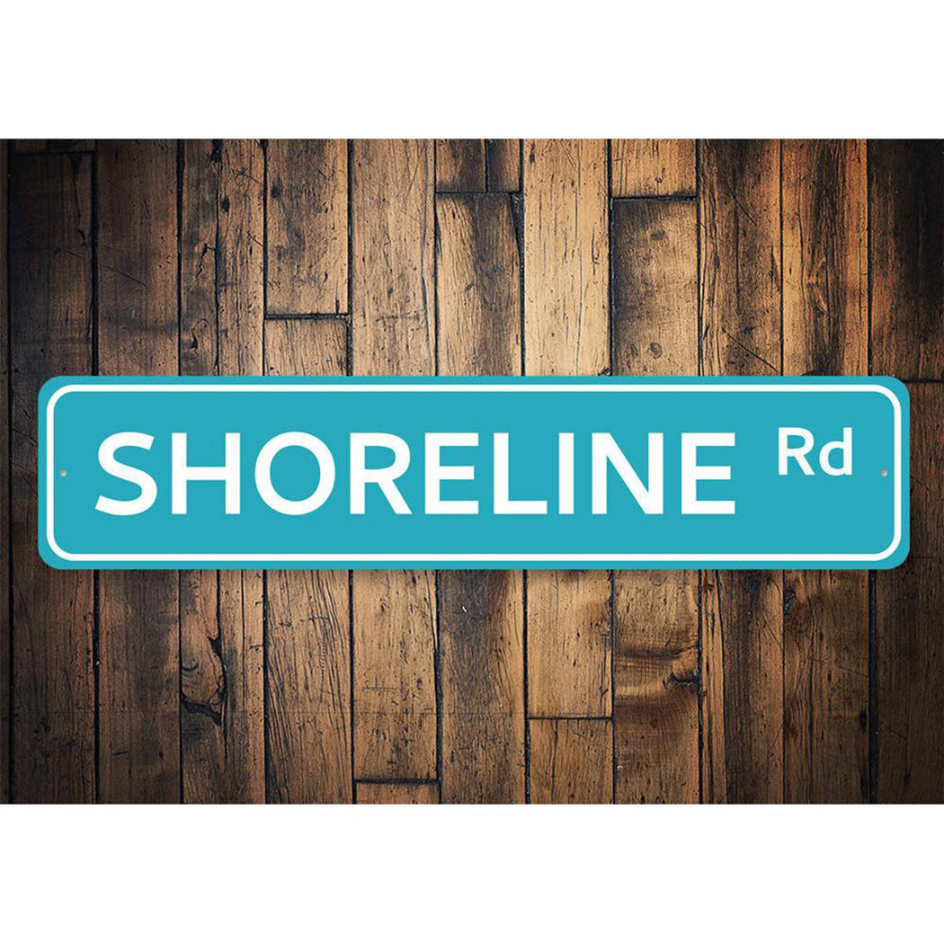 Shoreline Road Sign