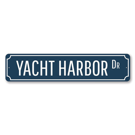 Yacht Harbor Drive Sign