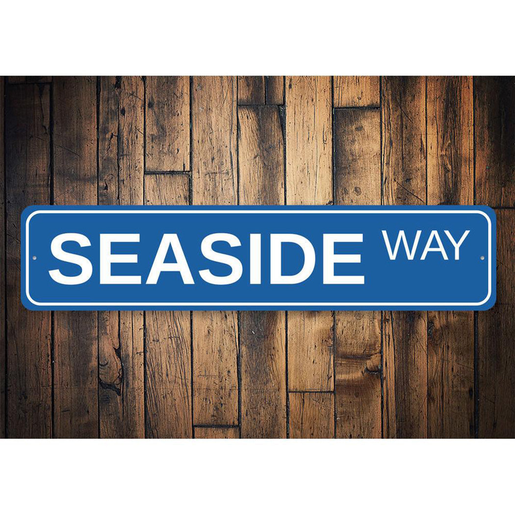 Seaside Way Sign