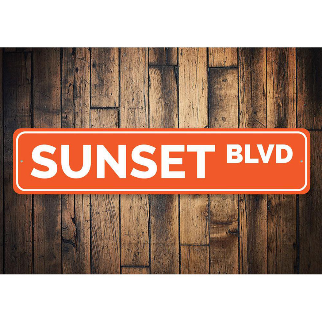 Sunset Blvd Sign
