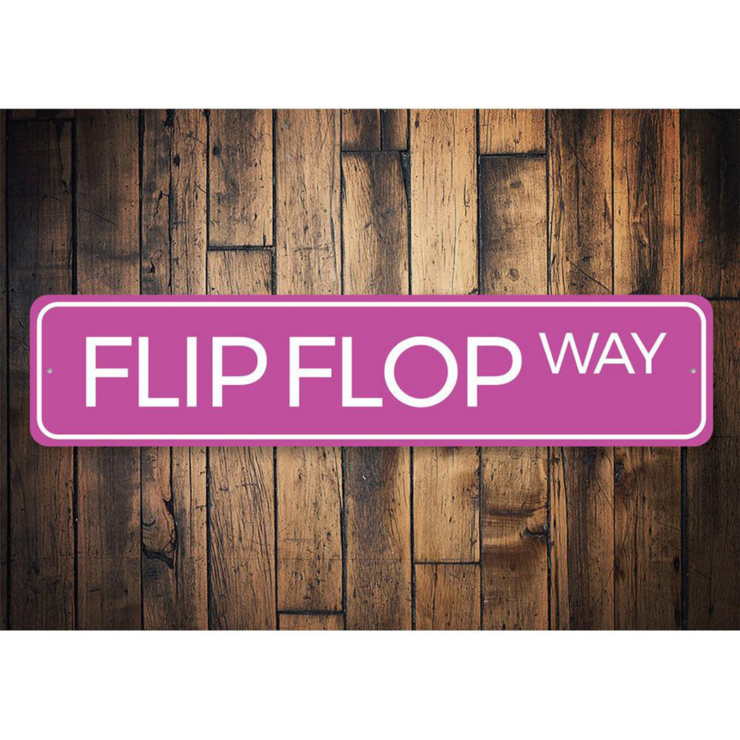 Flip Flop Way Sign