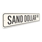 Sand Dollar Road Sign