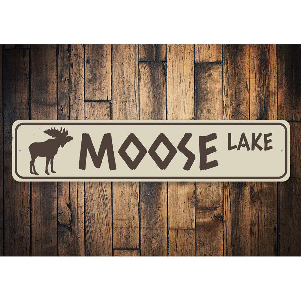 Moose Lake Sign