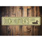 Duck Hunter's Lane Sign
