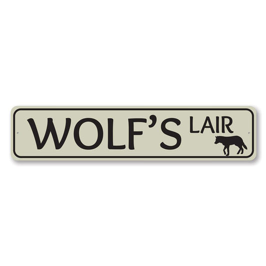 Wolf's Lair Sign