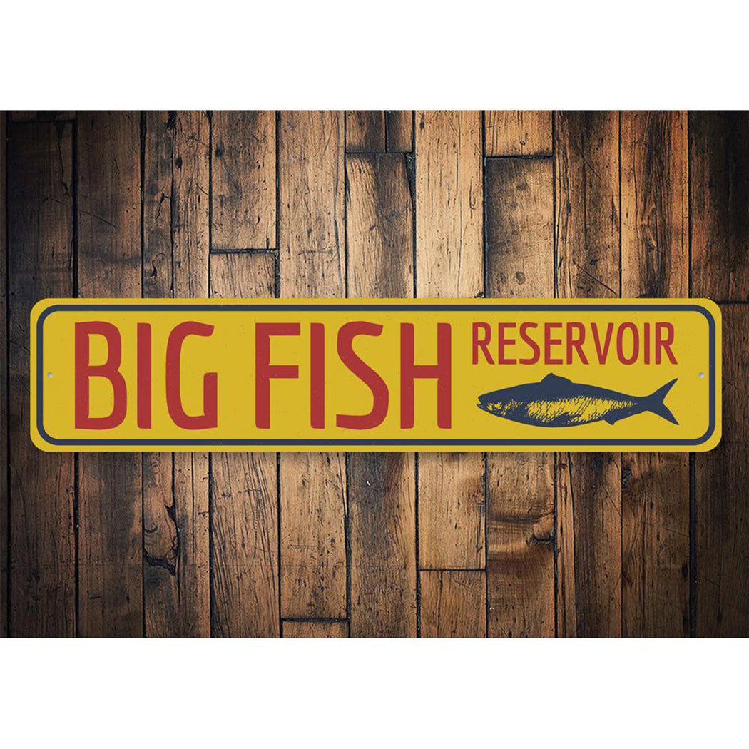 Big Fish Reservoir Sign