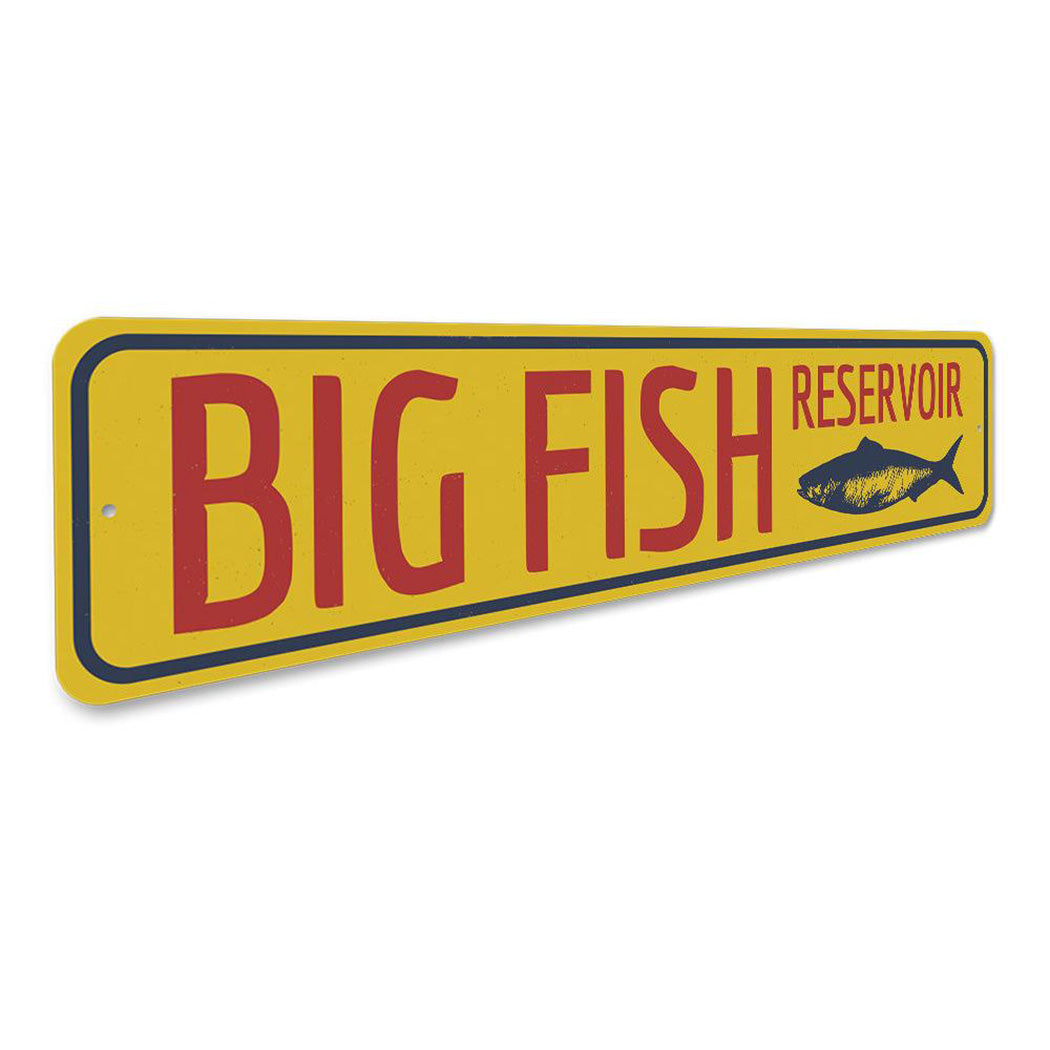Big Fish Reservoir Sign