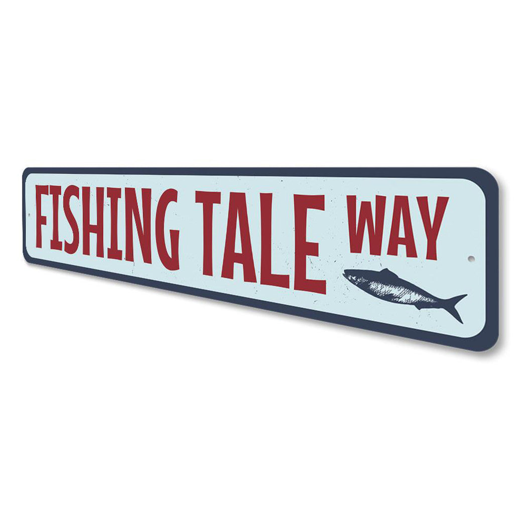 Fishing Tale Way Sign