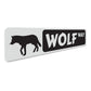 Wolf Way Sign