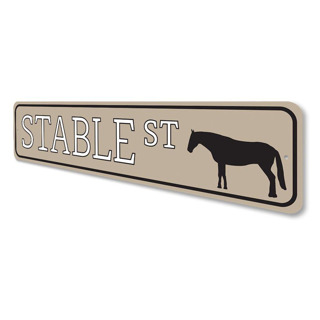 Stable Street Sign