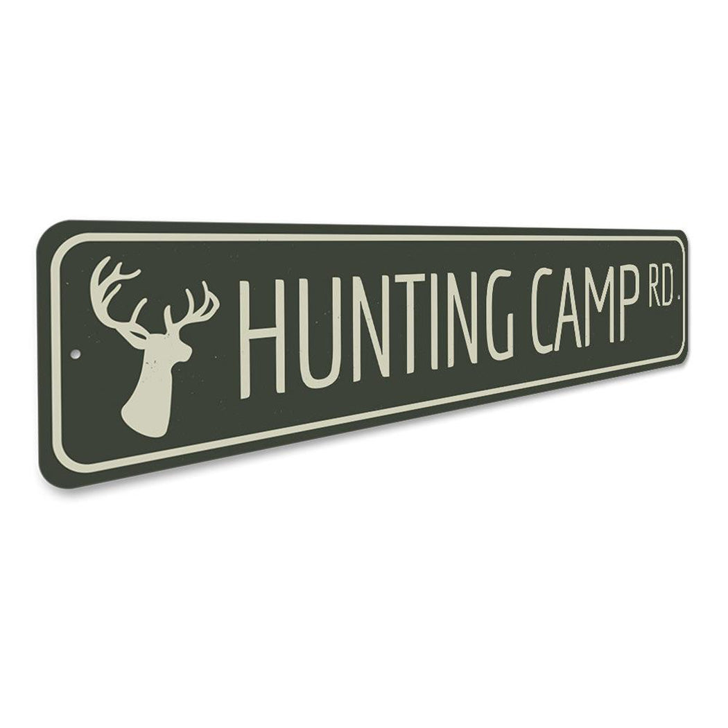 Hunting Camp Road Sign
