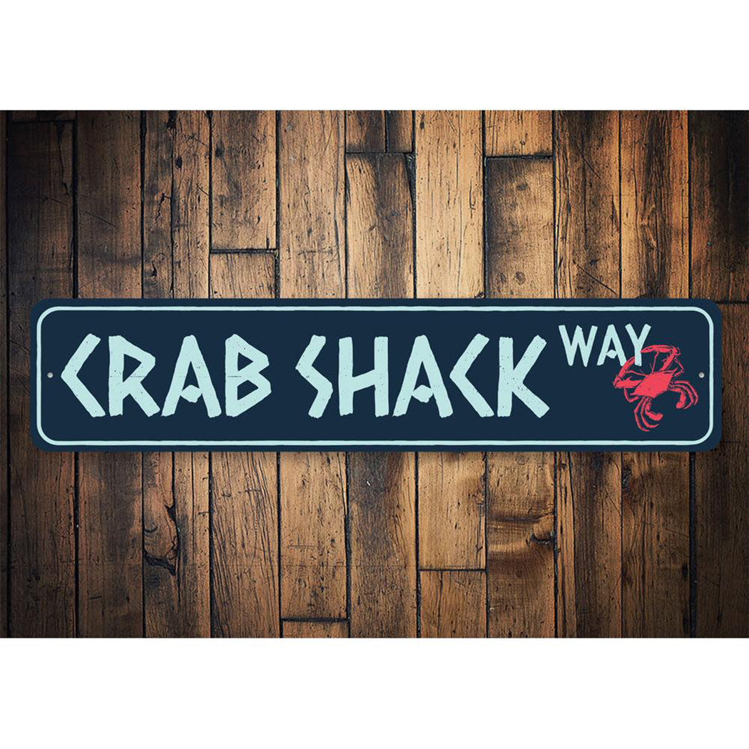 Crab Shack Way Sign