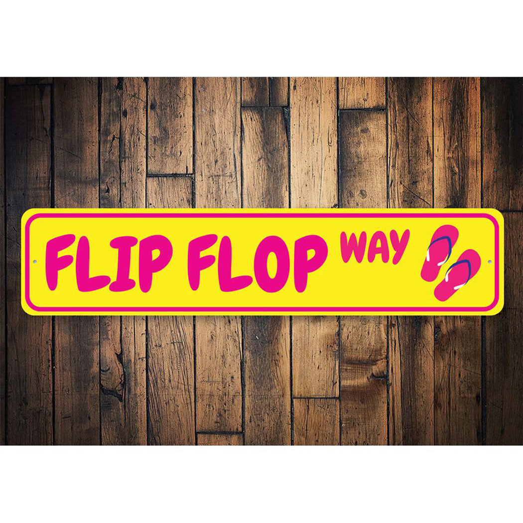 Flip Flop Way Sign