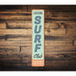 Surf Club Vertical Sign