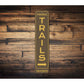 Hiking Trails Vertical Sign