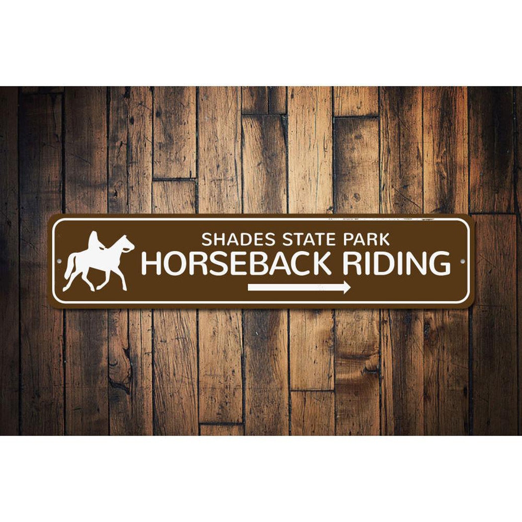 Horseback Riding Sign