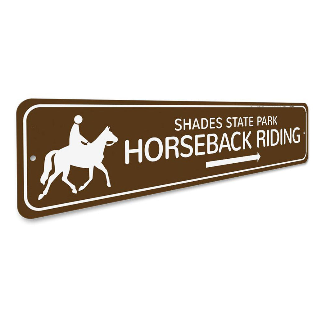 Horseback Riding Sign
