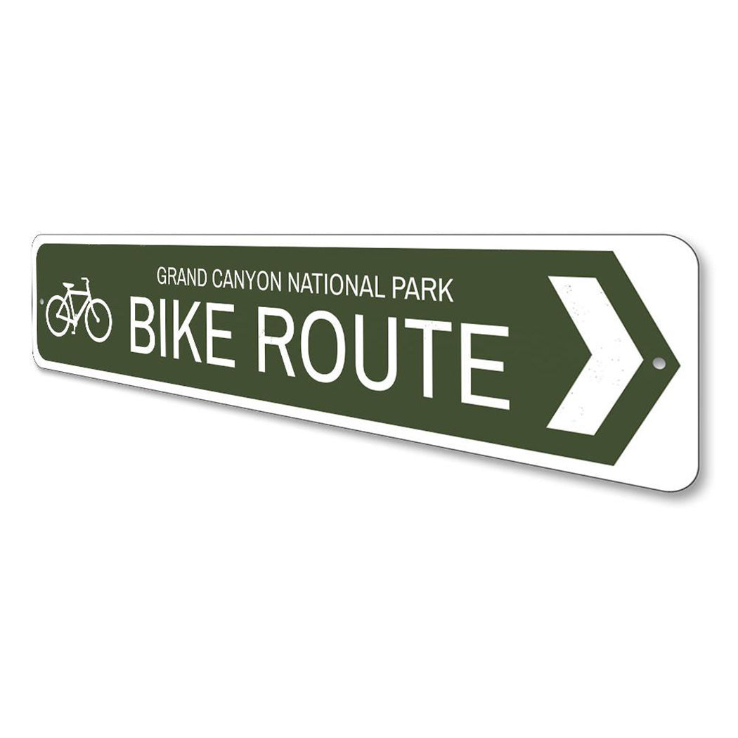 Bike Route Sign