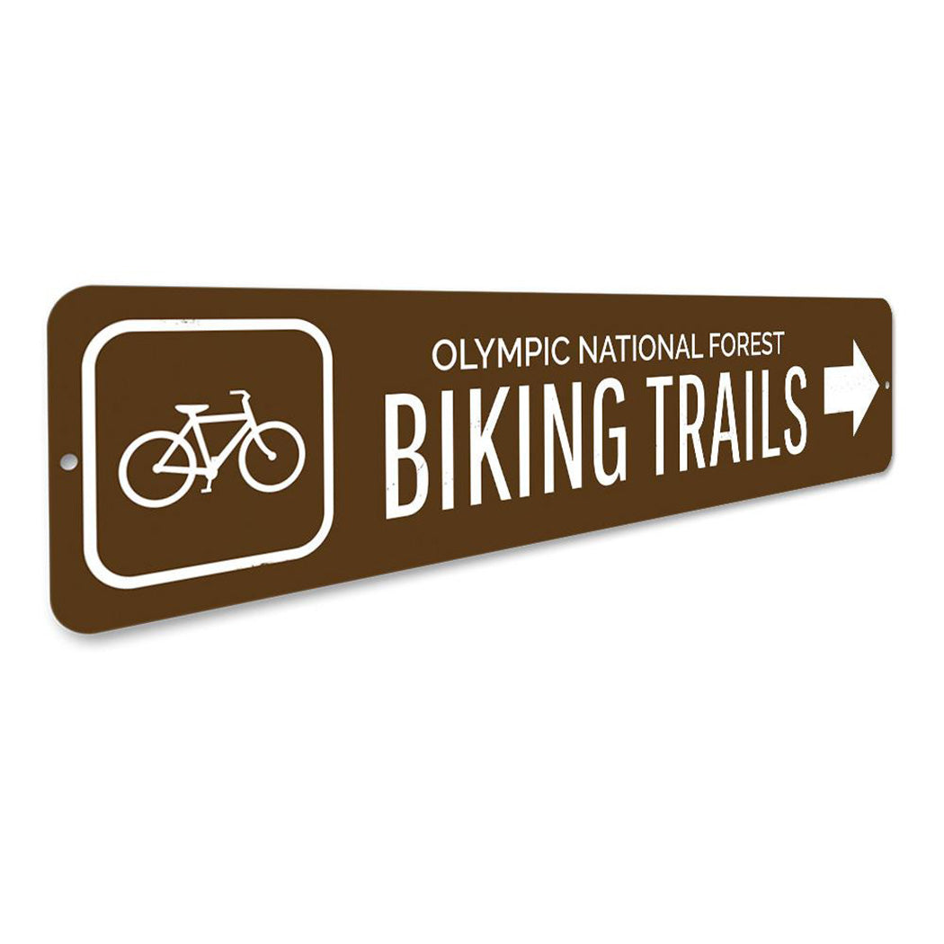 Biking Trails Sign