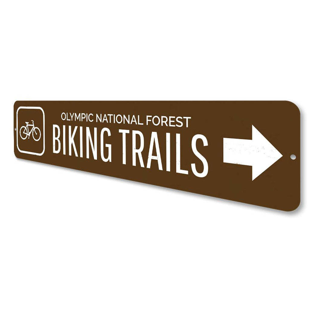 Biking Trails Sign