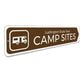 Campsite Camper Sign