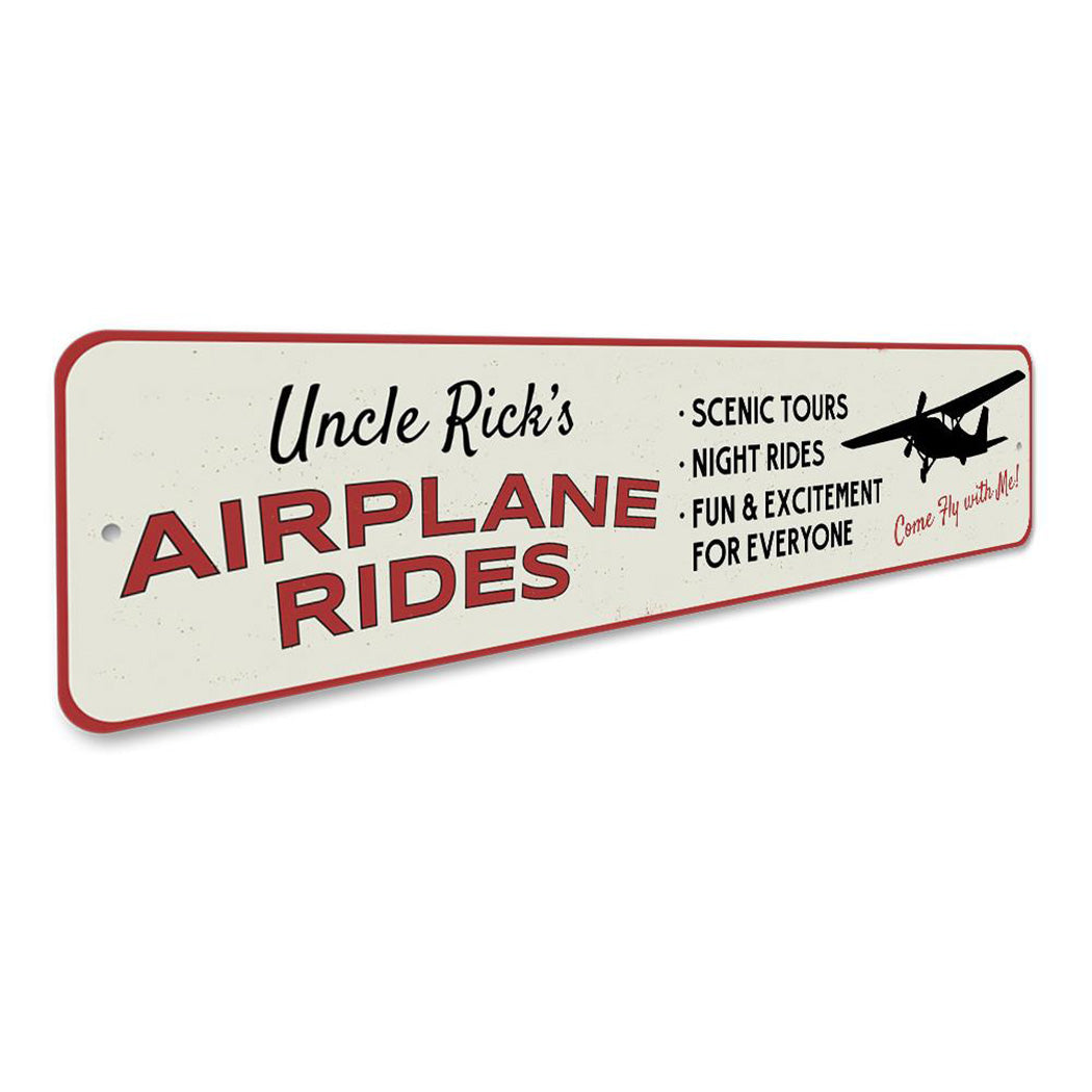 Airplane Rides Name Sign