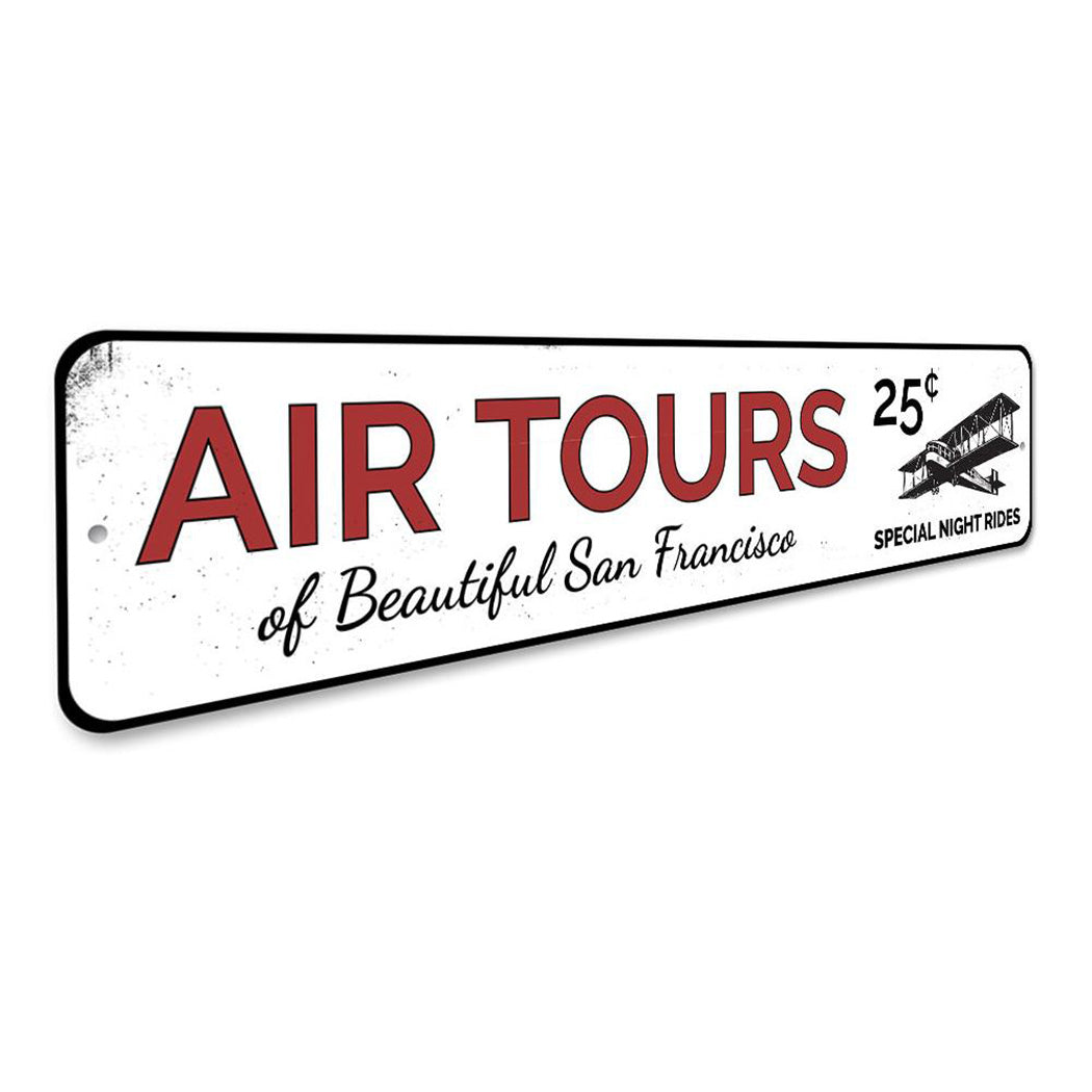 Air Tours Sign