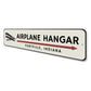 Airplane Hangar Sign