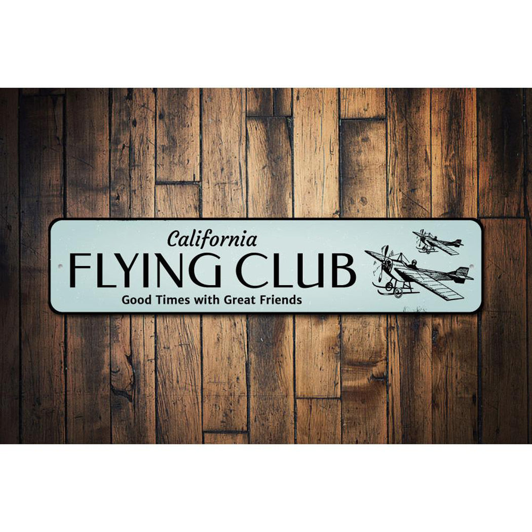 Flying Club Sign