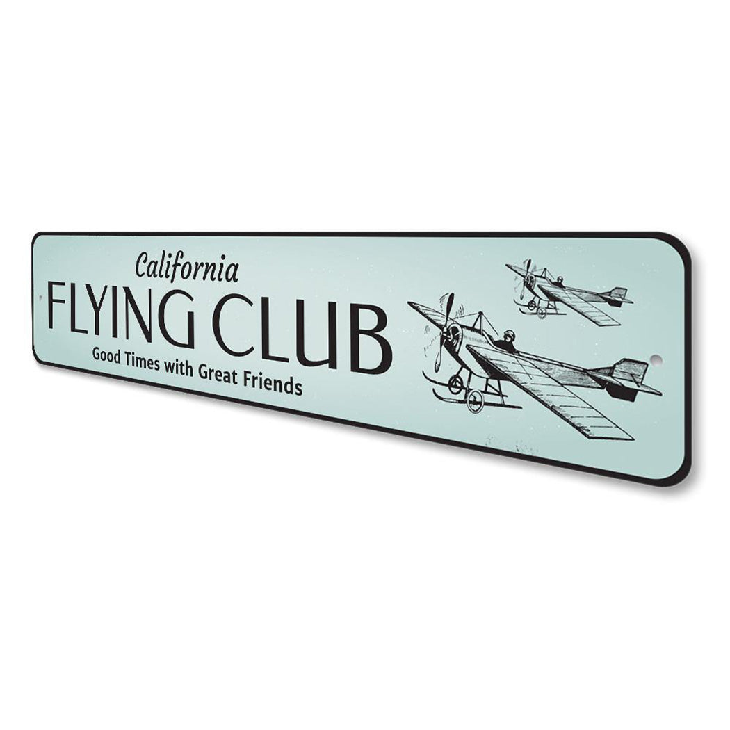Flying Club Sign
