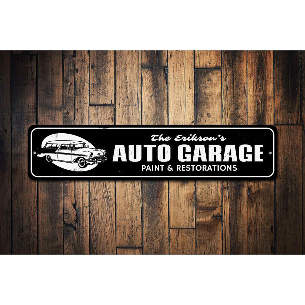 Auto Garage Sign