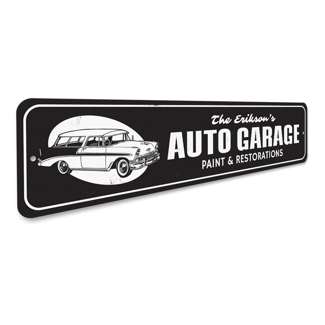 Auto Garage Sign
