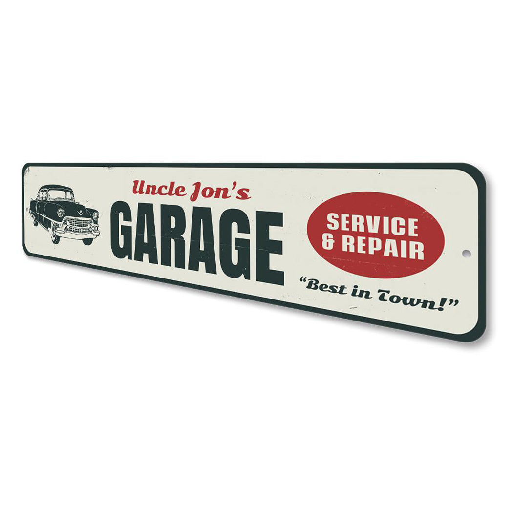 Service & Repair Garage Sign