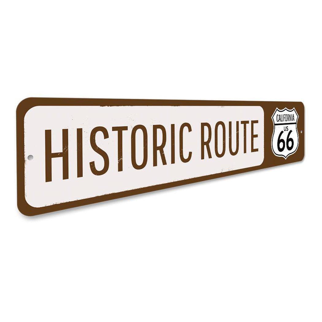 US Historic Route 66 Sign