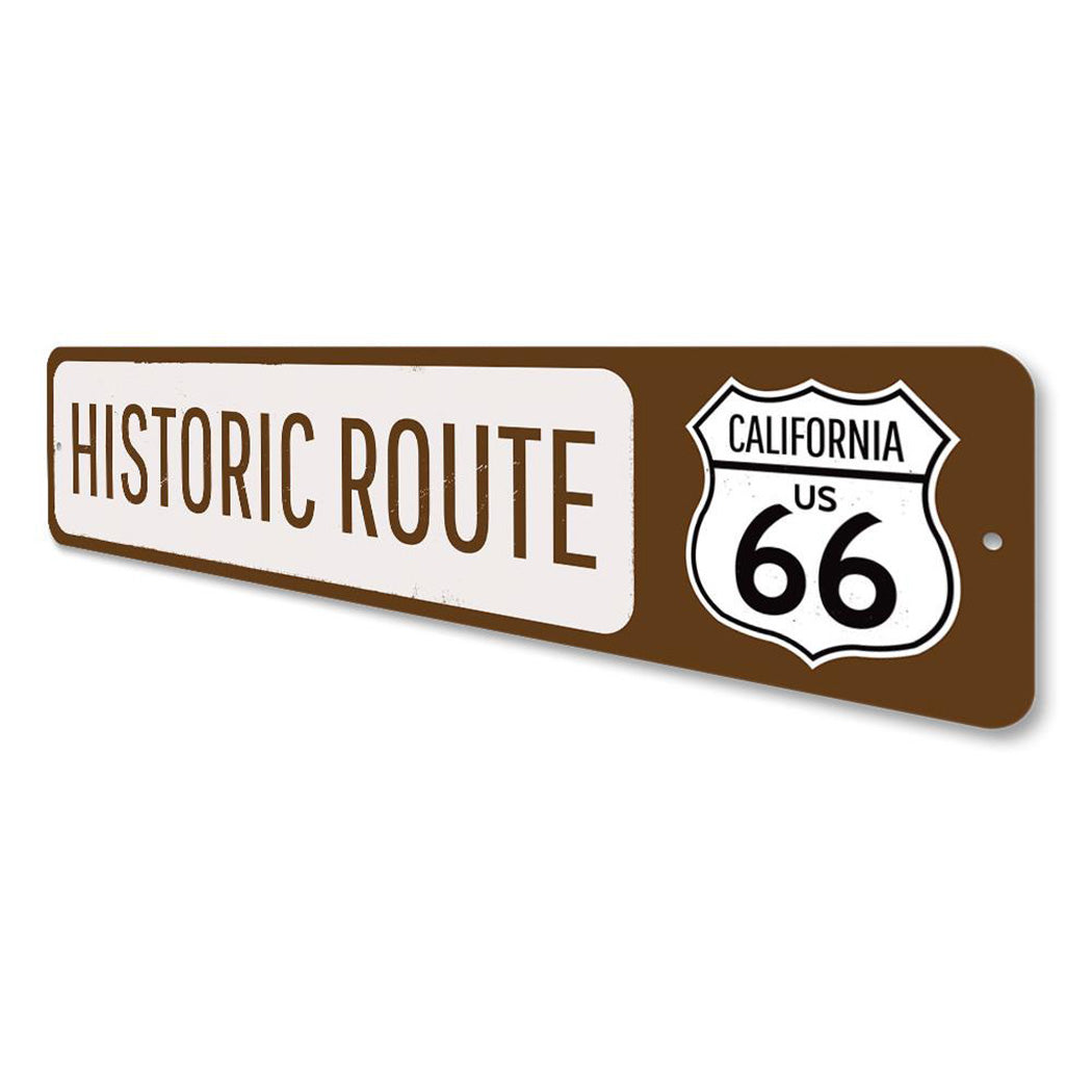 US Historic Route 66 Sign