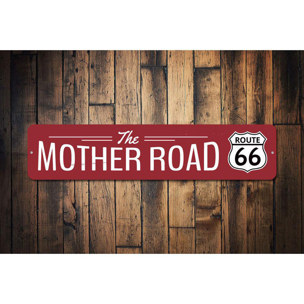 The Mother Road Sign