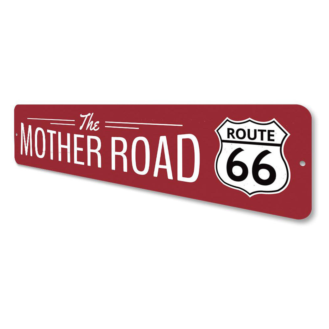 The Mother Road Sign