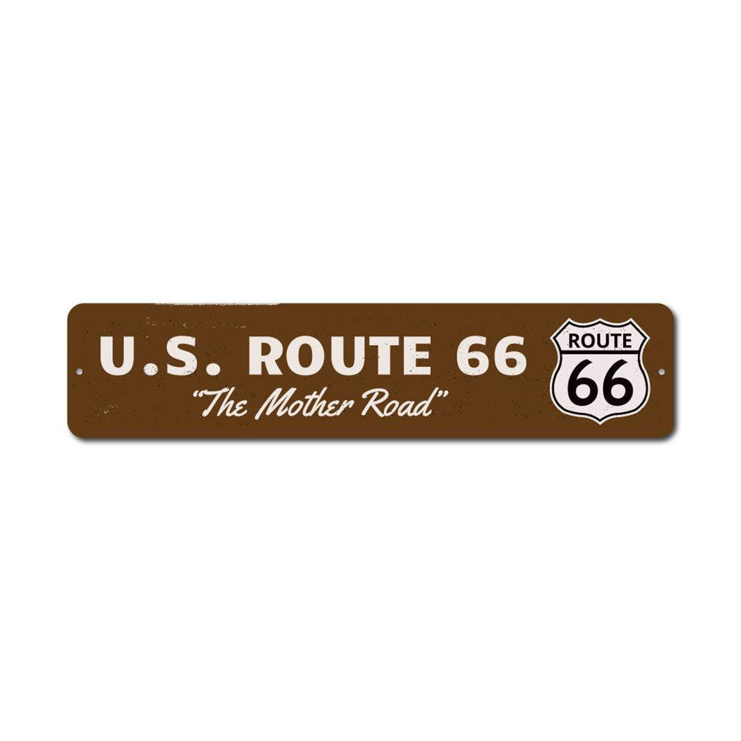 US Route 66 Metal Sign