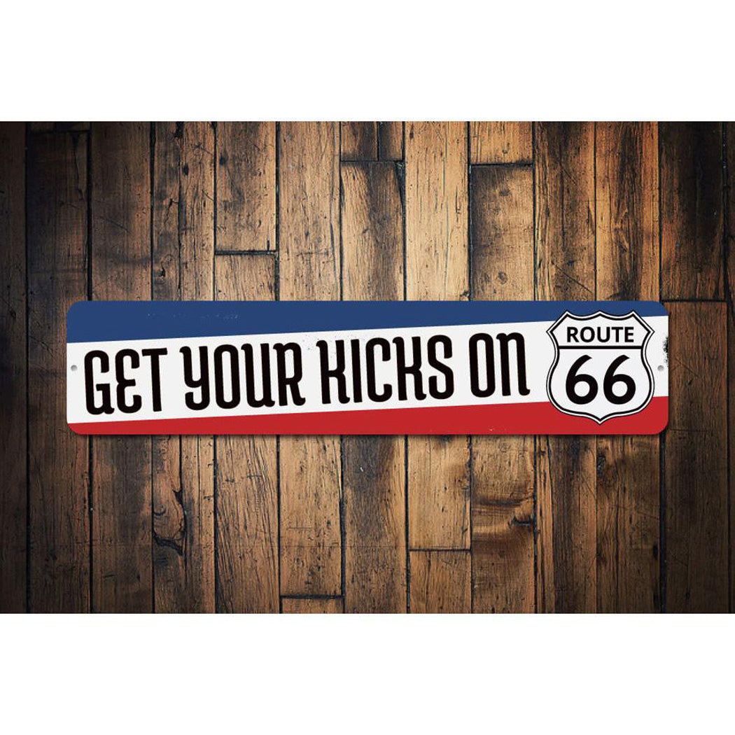 Get Your Kicks Route 66 Sign