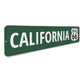 California Route 66 Sign